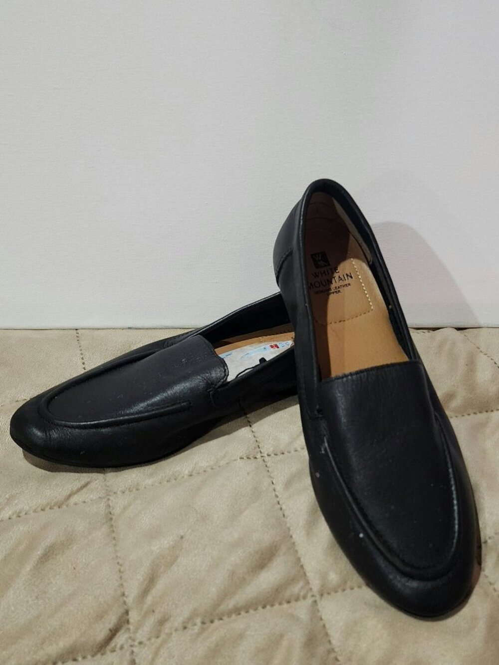 Black Leather Loafers